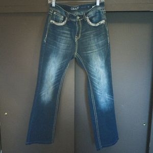 Gracie In La easy fit boot cut jeans size 31